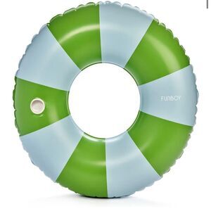 FUNBOY two 48”  vintage striped swim lounger inner tube